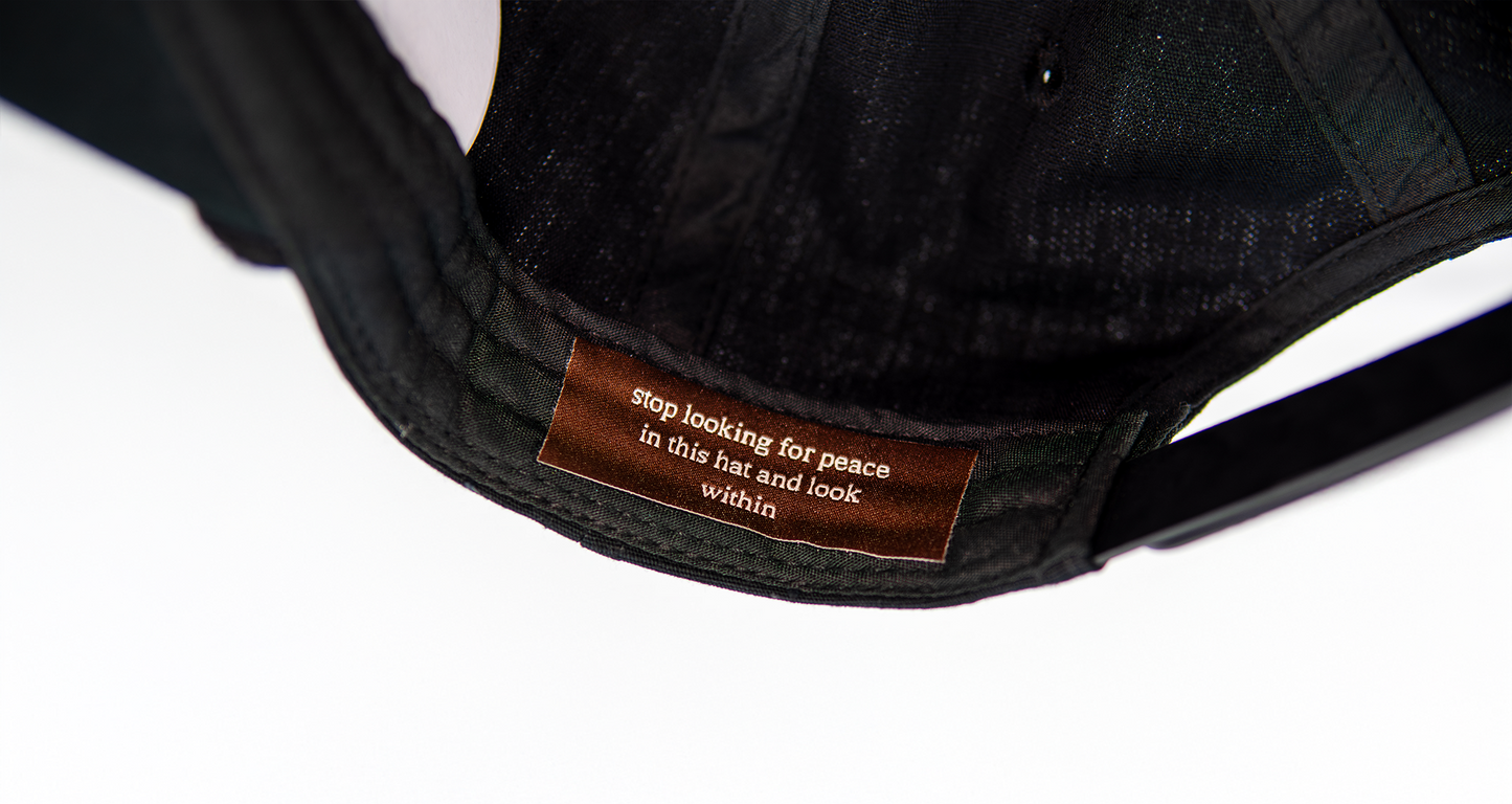 Piece Logo Rope Hat (Nero)