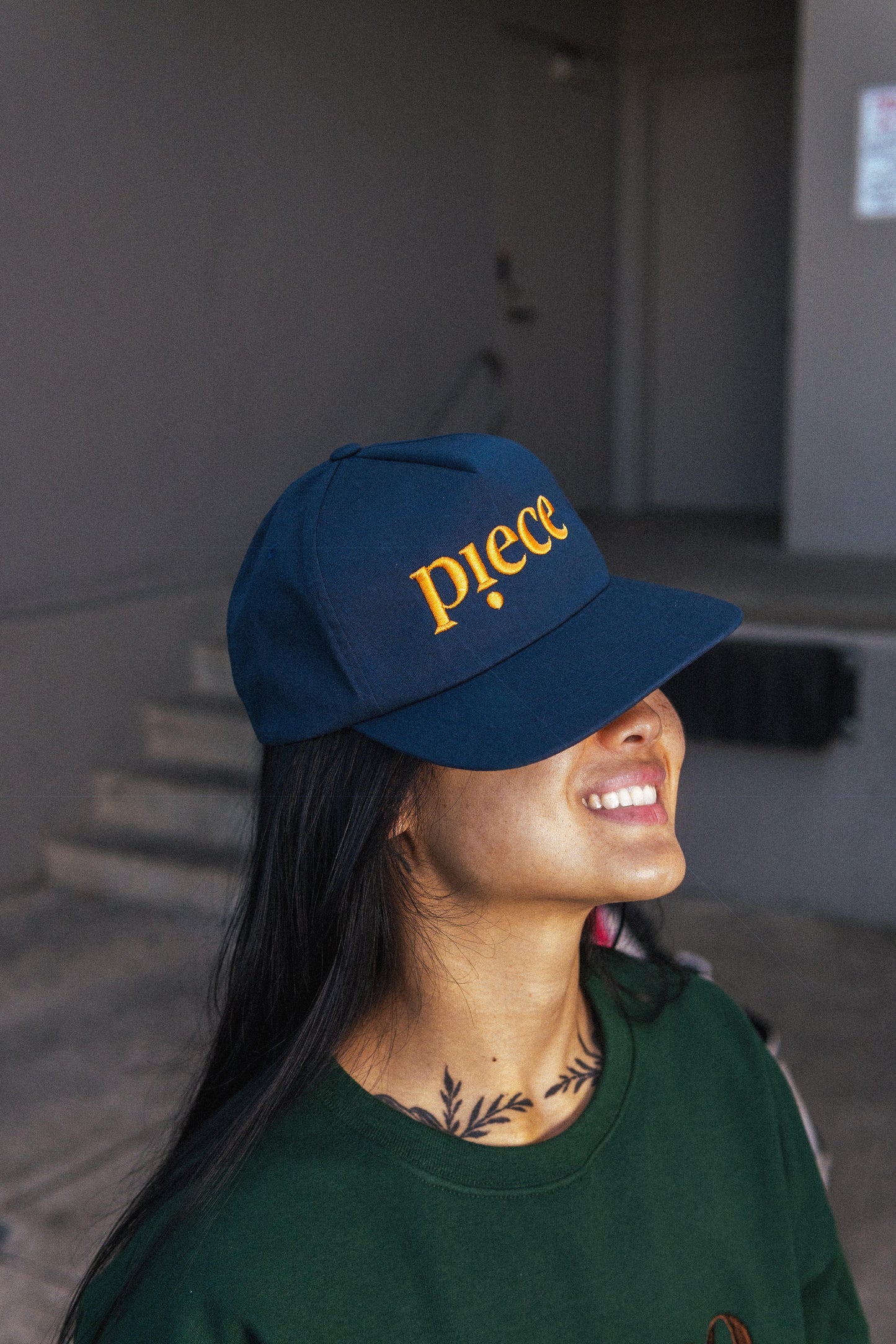 Piece Logo 5-Panel Hat (Law Navy)