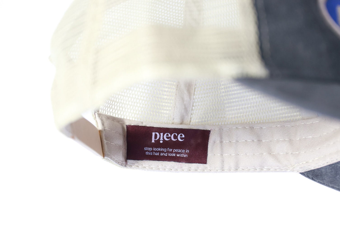 Oval Logo Trucker Hat (Mechanic Blue)