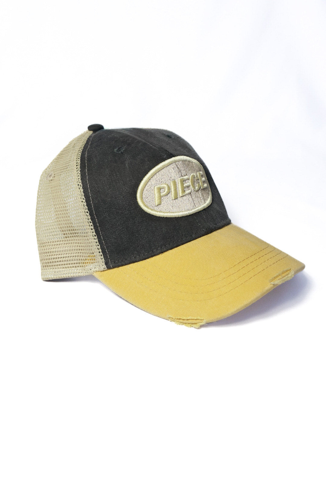 Oval Logo Trucker Hat (Custard)