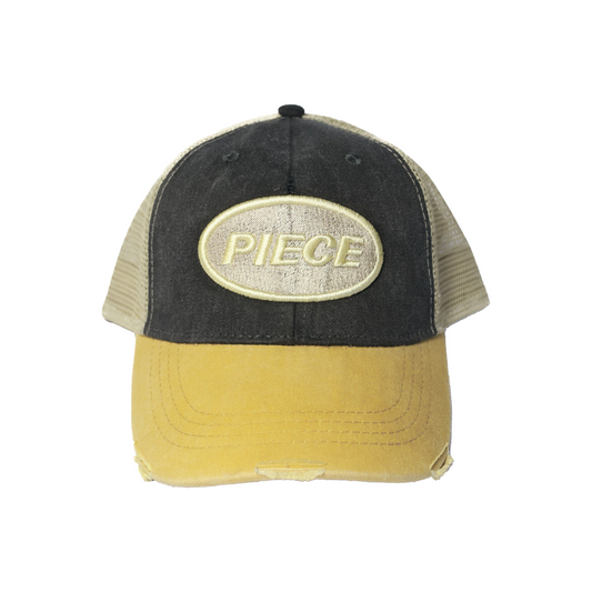 Oval Logo Trucker Hat (Custard)