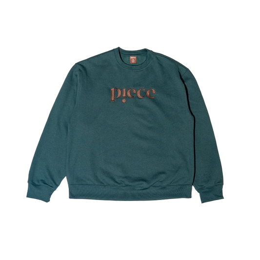 Piece Logo Crewneck Sweatshirt V2 (Adventure Green)