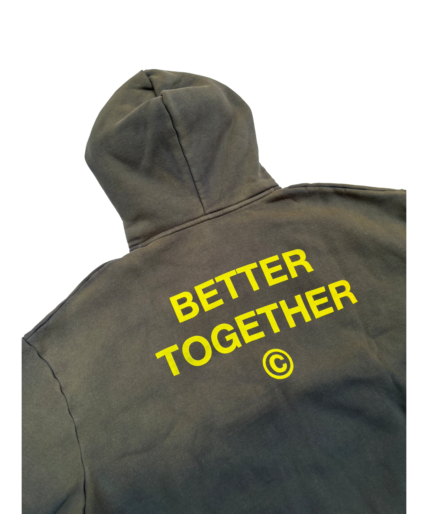BETTER TOGETHER © Global Zip Up Hoodie (Calamansi)