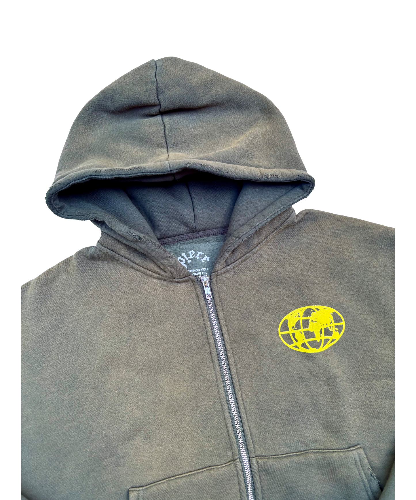 BETTER TOGETHER © Global Zip Up Hoodie (Calamansi)