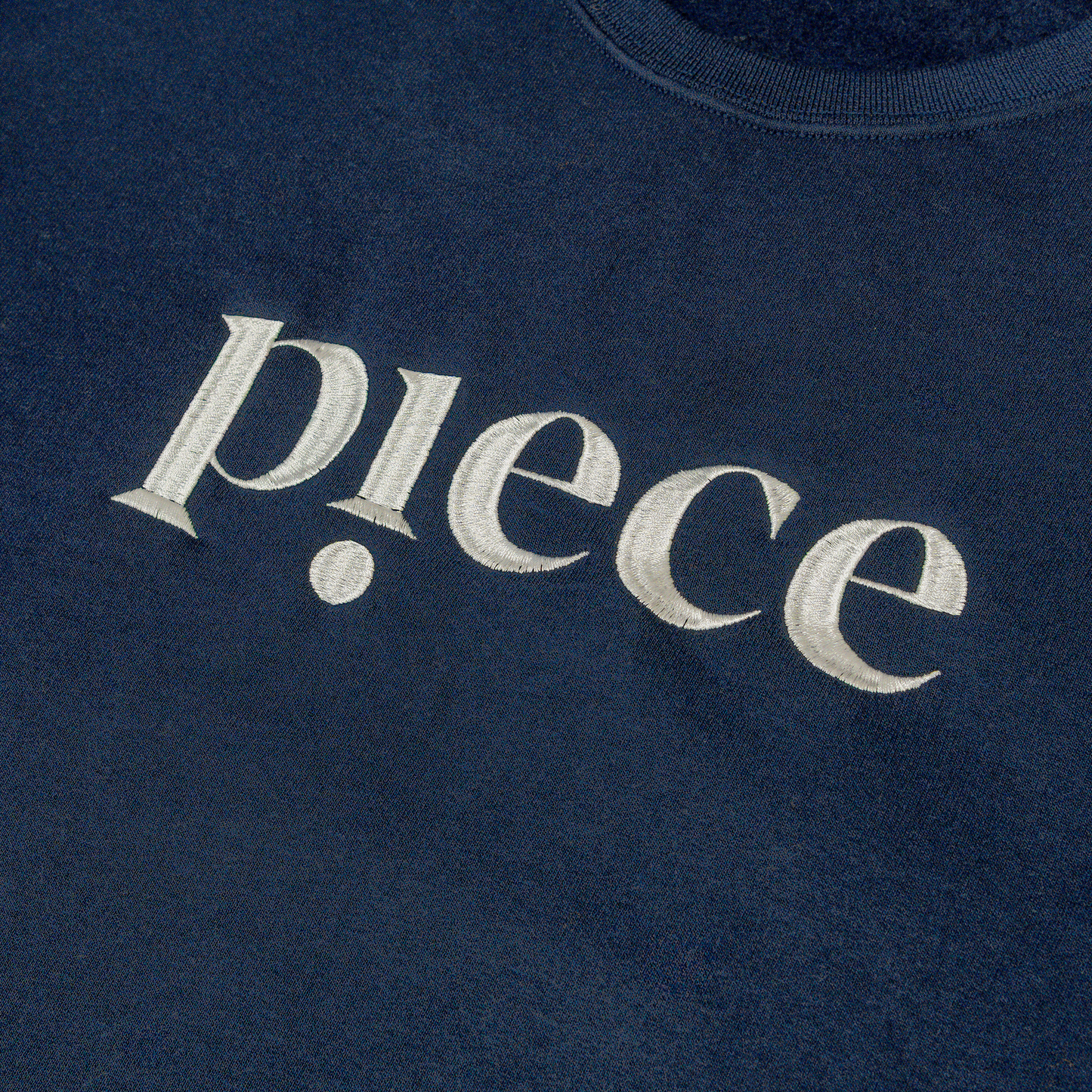 Piece Logo Crewneck Sweatshirt (Ocean Navy)