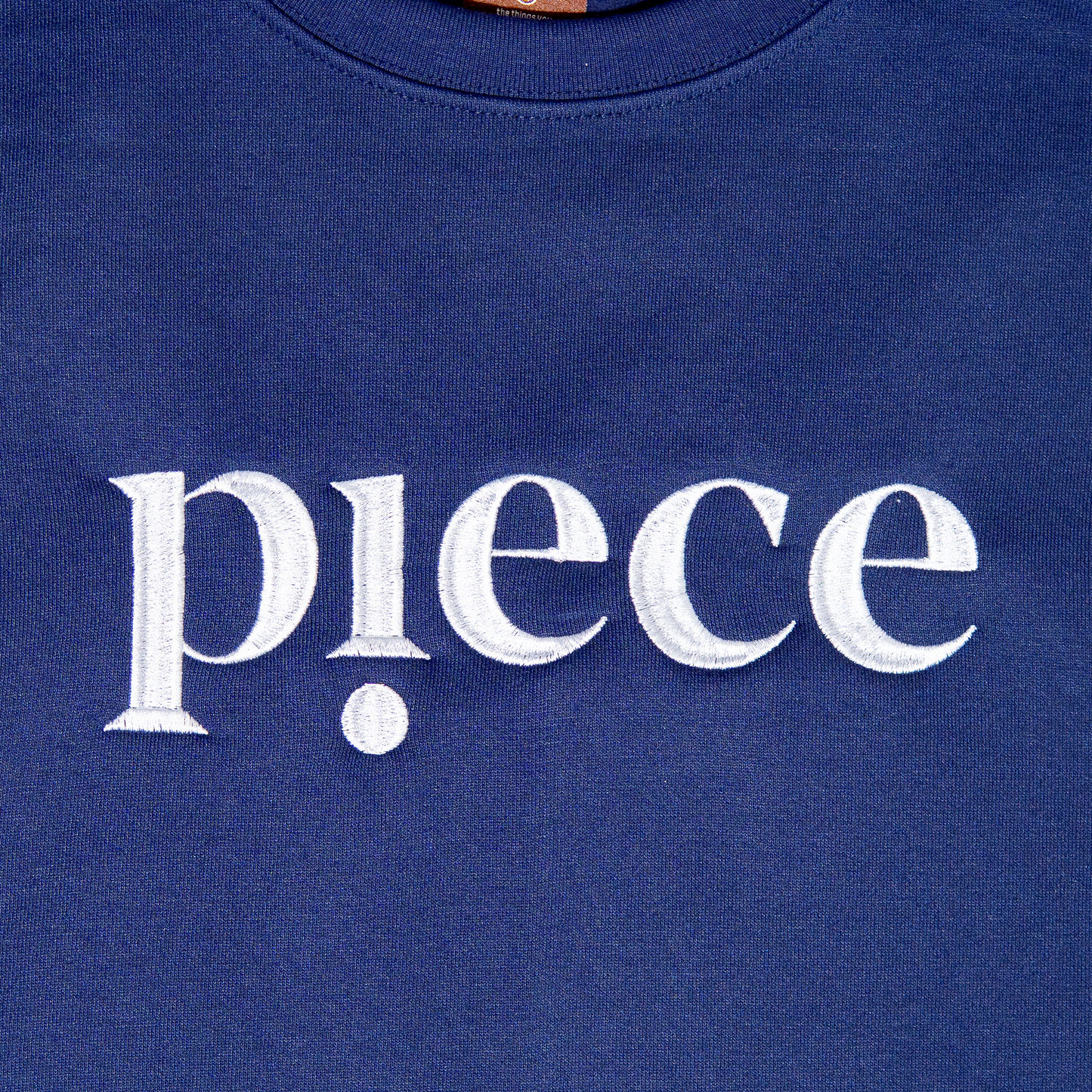 Piece Logo Crewneck Sweatshirt V2 (Ocean Navy)