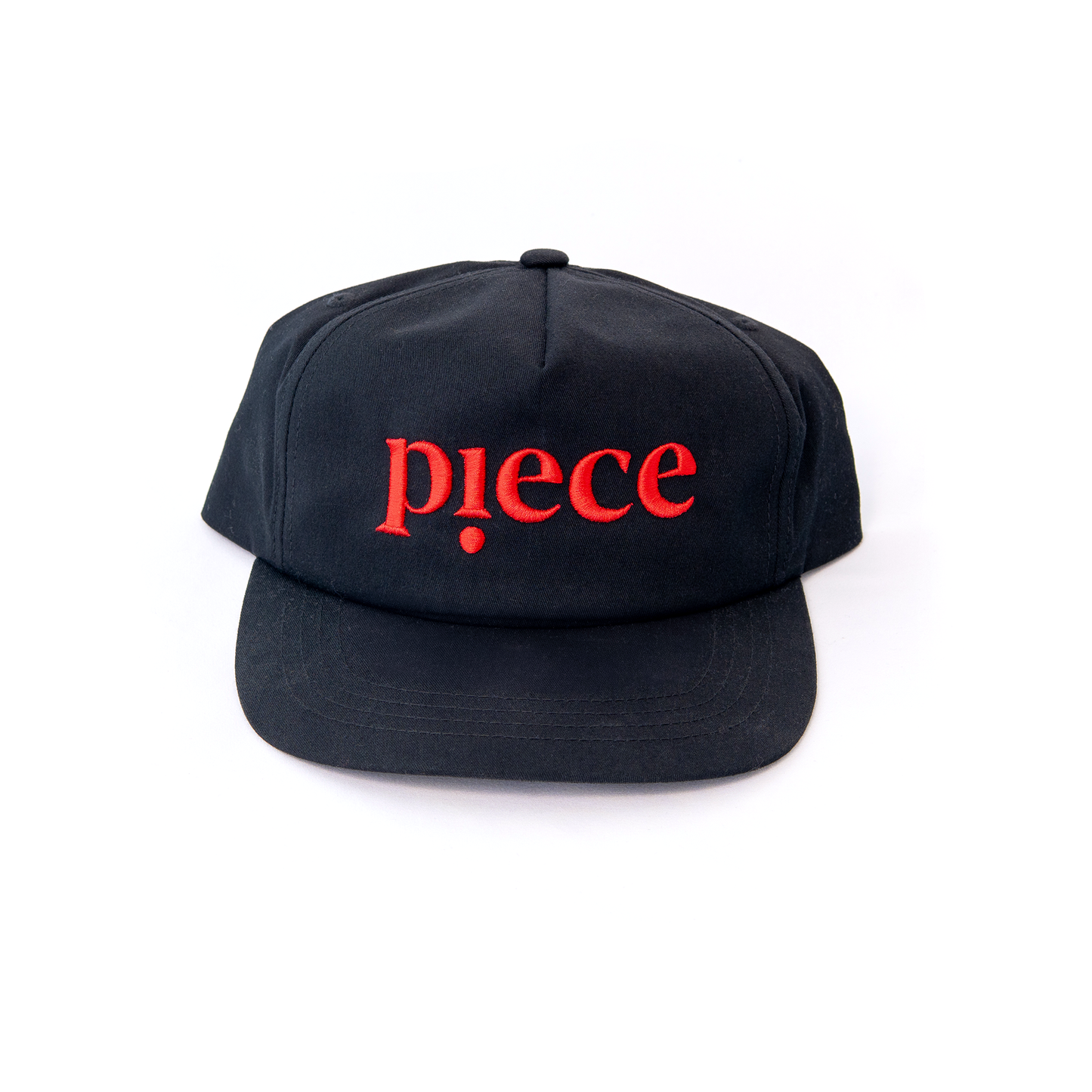Piece Logo 5-Panel Hat (Stoge Red)