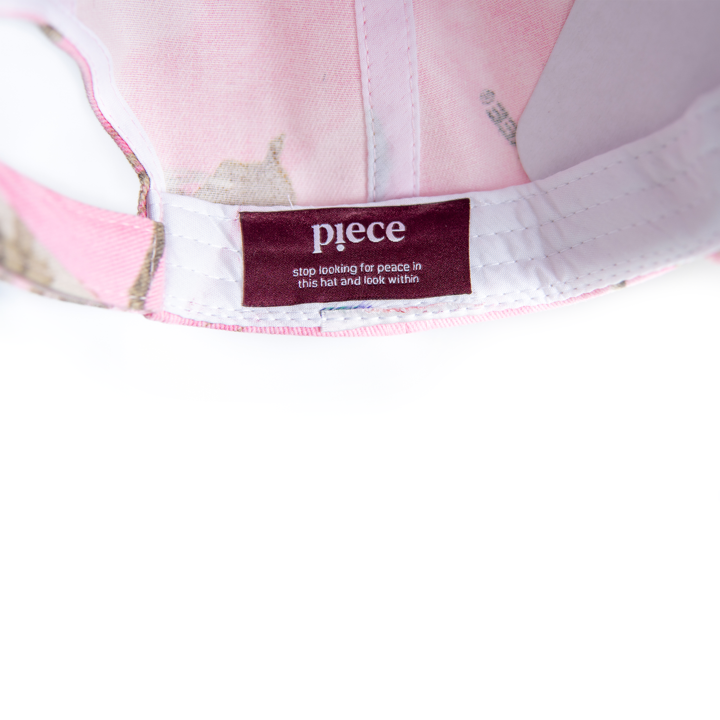 Oval Logo Camo Hat (Pink Pines)