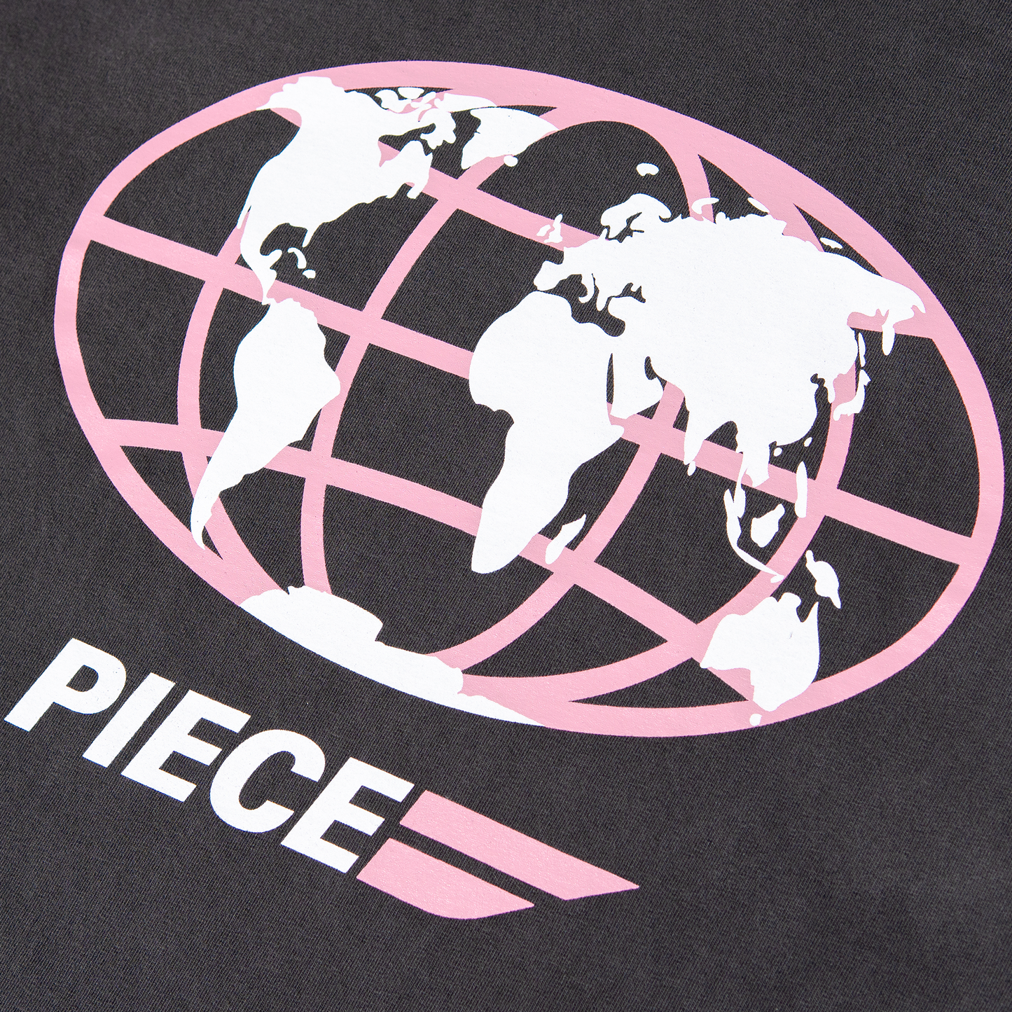 World Piece Long Sleeve T-Shirt (Smoked Salmon)